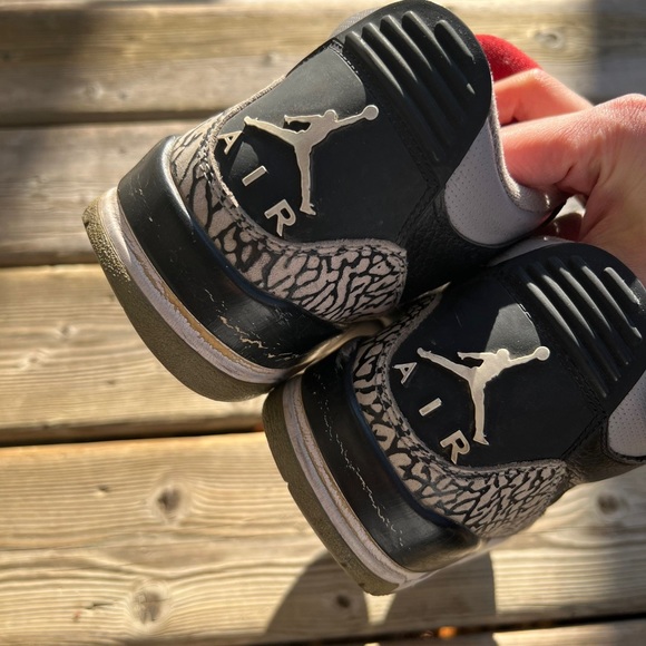 Air Jordan 3 Retro Black Cement CDP (2008) - Picture 8 of 11